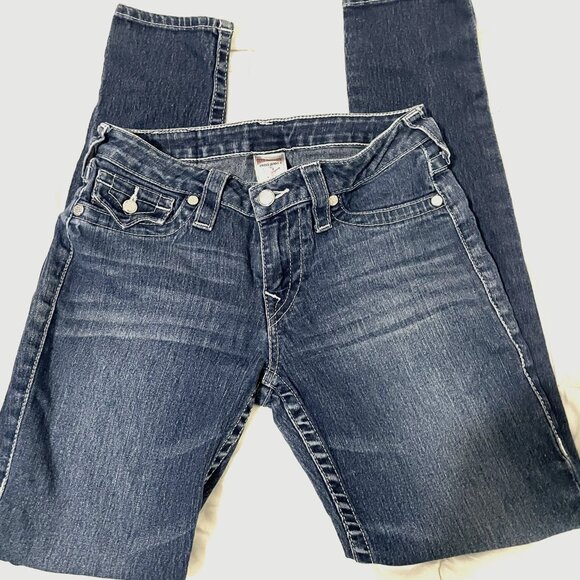 True Religion Denim - Excellent Condition - True Religion Skinny Jeans – Women’s Size 27 Big SALE!!